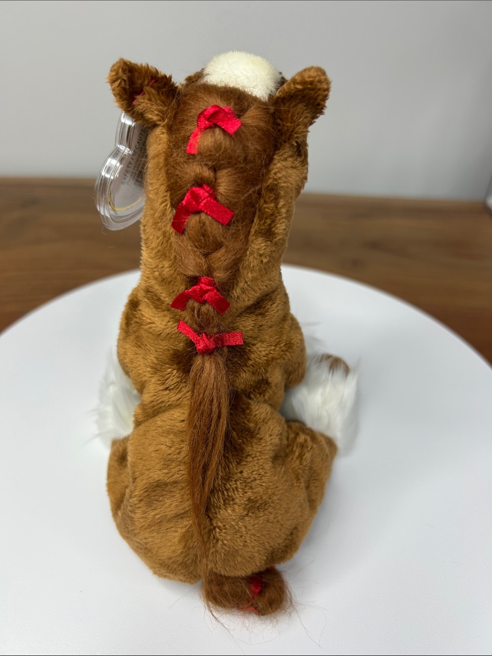 2/$25🌻 2001 TY Beanie Baby Hoofer Horse w/ Tags MWMT Vintage Plush - Picture 4 of 8